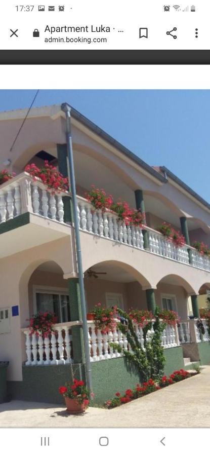 Apartment Luka Bibinje Bagian luar foto